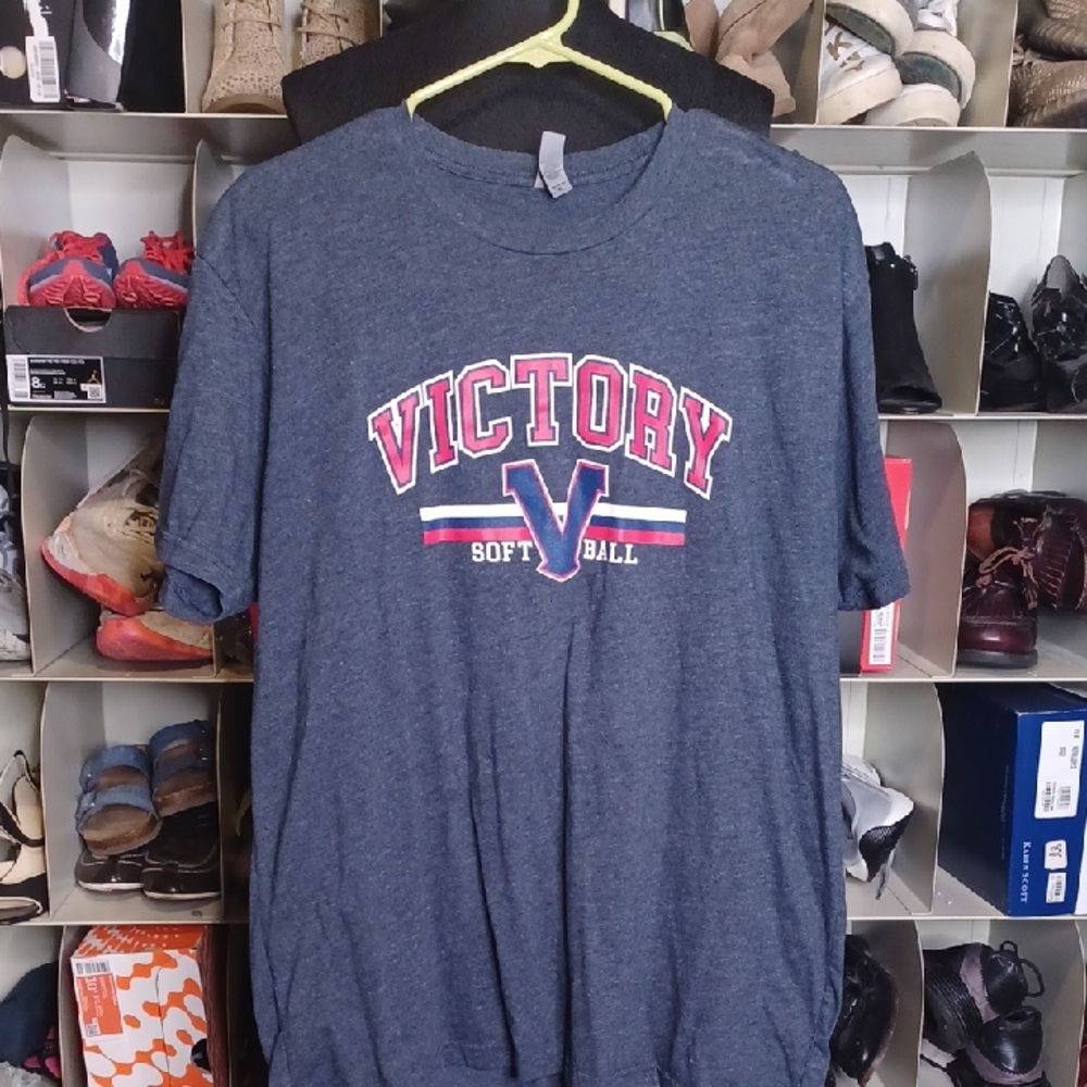 Next Level Apparel Blue Short Sleeve Tee